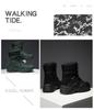 Men's Tactical Mid-Top Combat Boots: Large Size, Outdoor Hiking & Mountaineering, Anti-Collision