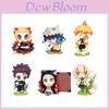 Demon Slayer Kimetsu No Yaiba Pvc Figurine Set With Anime Characters For Collectors And Fans
