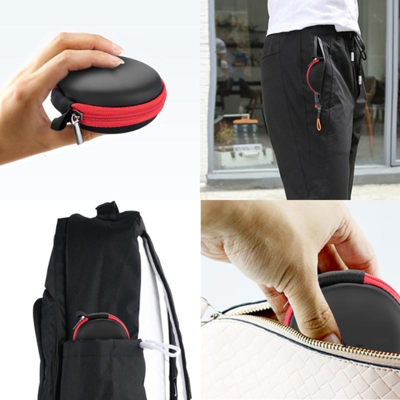 Sac de Rangement Portable pour Électronique Avec Compartiments Réglables Pour Chargeurs Casques Matériau Design Compact Résistant à l'Eau