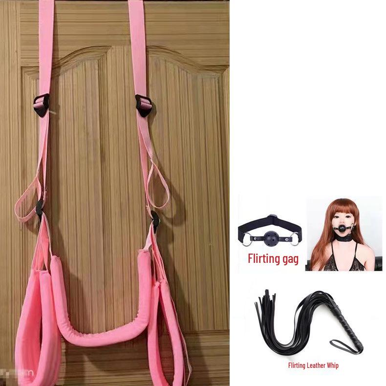 Leather Plush Door Cushion Swing - Adult Fun Alternative Toy