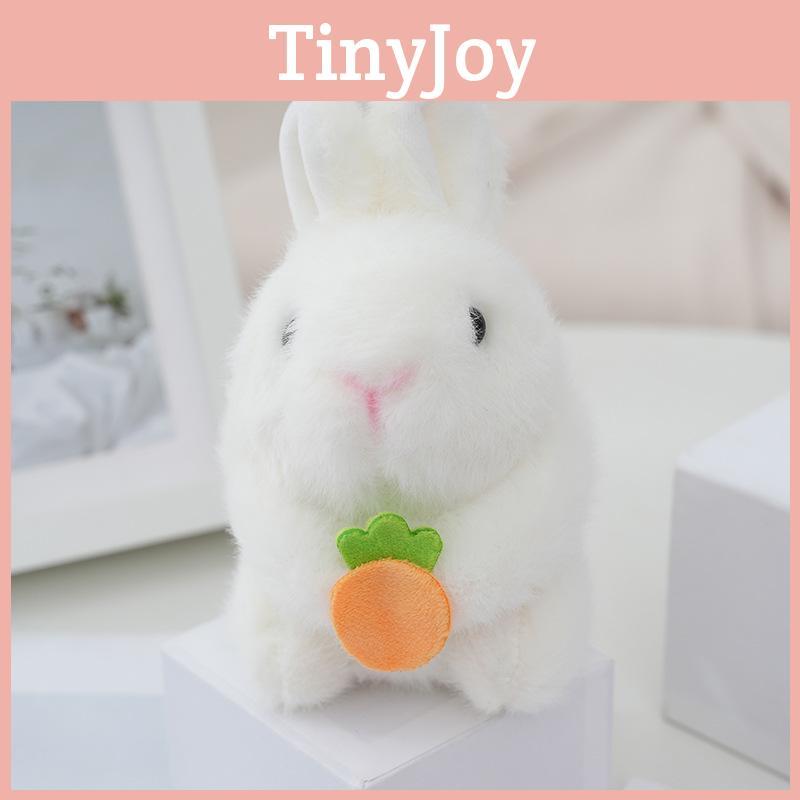 Adorable Plush Electric Bunny Realistic Walking Talking Ear-wiggling Long Fur Toy