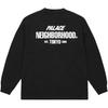 X Neighborhood Collaboration FW25 Letter Tag Logo Waffle Comfort Long Sleeve T-Shirt Unisex T-Shirts P29CS051