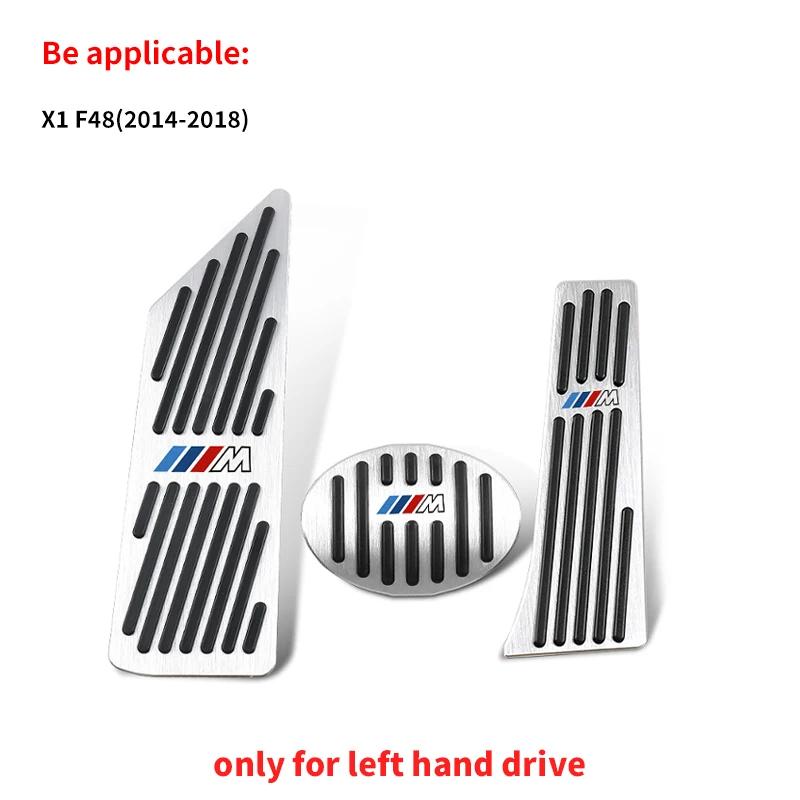 New Foot Rest Fuel Brake Gas Pedal Pads Covers For BMW 3 5 series E39 E46 E87 E90 E91 F10 F30 F20 F25 F01 X5 X3 M4 Car Acce