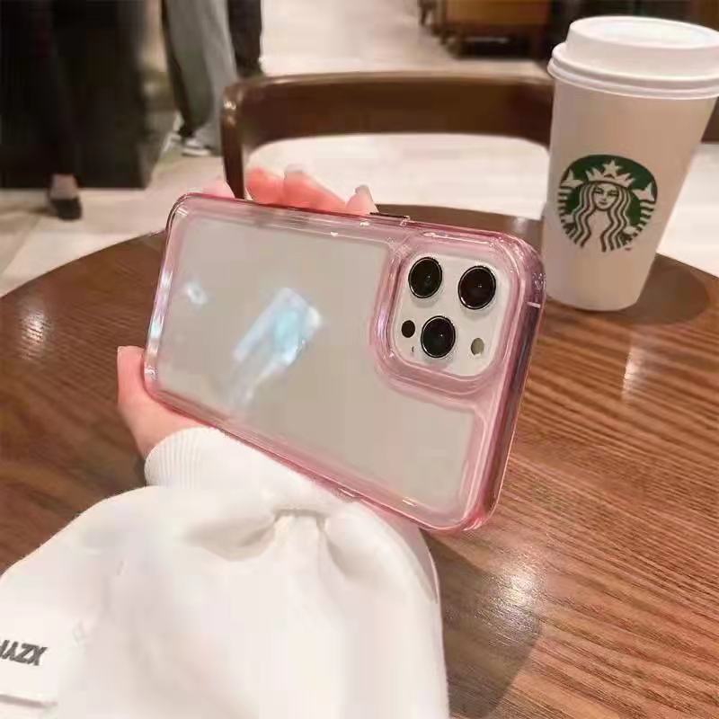 Space Shell Suitable for Apple 16 Acrylic IPhone 15 Mobile Phone Case 14pro All-inclusive Xr Transparent 11 Anti-fall 78p
