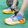 Professional Children's Basketball Shoes Fashion Knob Kids Sneakers Breathable Non-slip Basketball Sports Shoes For Boys Girls