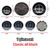 Car Emblem Steering Wheel Center Wheel Rim Center Cover Car Front Rear Logo Badge For BMW F30 F10 E90 E34 E53 E61 E62 Accessorie IH2