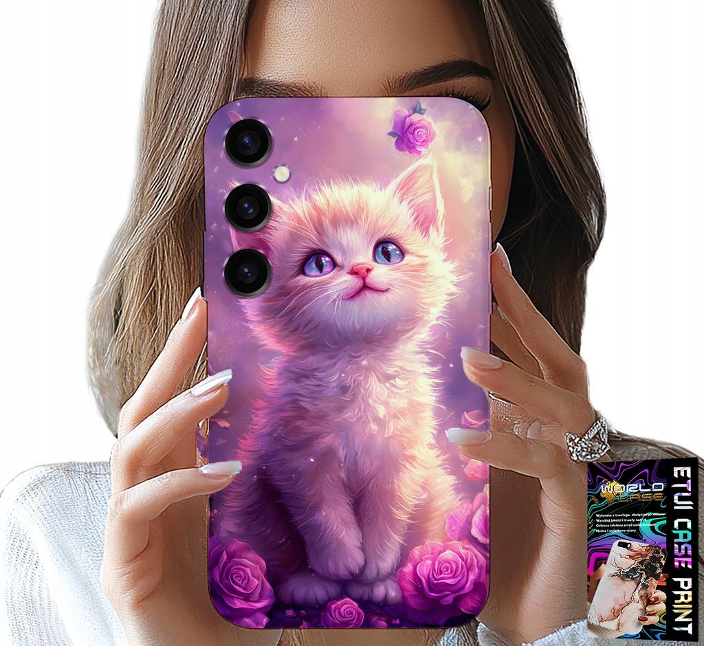 Etui Do Samsung Galaxy A24 4G - Słodki Kotek, Kot, Wzory Ze Zwierzętami