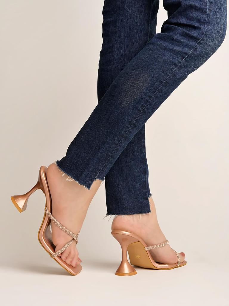 Shoetopia Women Premium Stylish Comfortable Casual Sandals | Lightweight Anti-Slip Sole Outdoor | Strong Grip Sole Durable Everyday Footwear