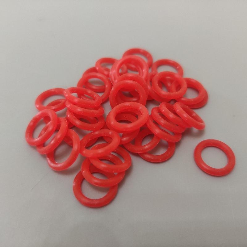 100Pcs Pigeon Foot Rings Elastic 8mm Mixed Colors Identification Rings for Carrier Racing Pigeons Quails Birds Appliances