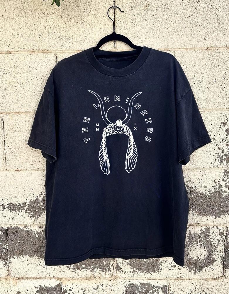 The Lumineers CLEOPATRA WORLD TOUR Black Cotton T Shirt Full Size S-5XL Unisex T-Shirt M