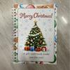 Libro de Tarjetas de Regalo de Navidad con Espiral Cuaderno de Regalo de Navidad DIY Celebración en Casa
