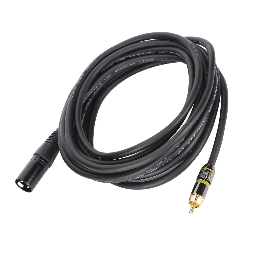 JORINDO XLR Male to RCA Male Cable Durable XLR to RCA Microphone Cable for Audio EquipmentJD6065 5M