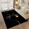 Cartoon Cute Cat Animals Carpets Rug for Living Room Bedroom Children's Room Decorative Floor Mat Kithen Bath Non-slip Area Rug