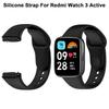 Silicone Strap For Redmi Watch 3 Active Smart Watch Replacement Sport Bracelet Wristband for Redmi Watch 3 Active Strap