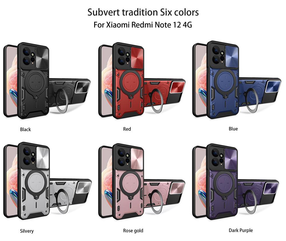 Magnetisk Stand Cover til Samsung Galaxy S26 Ultra S25 Plus S24 FE S23 Case Glidende Kamera Fuld Beskyttelse Bagside Cover Capa