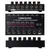 Mini 6-Channel Stereo Audio Mixer Musical Instrument Mixer Electric Wind/Electric Guitar/Electronic