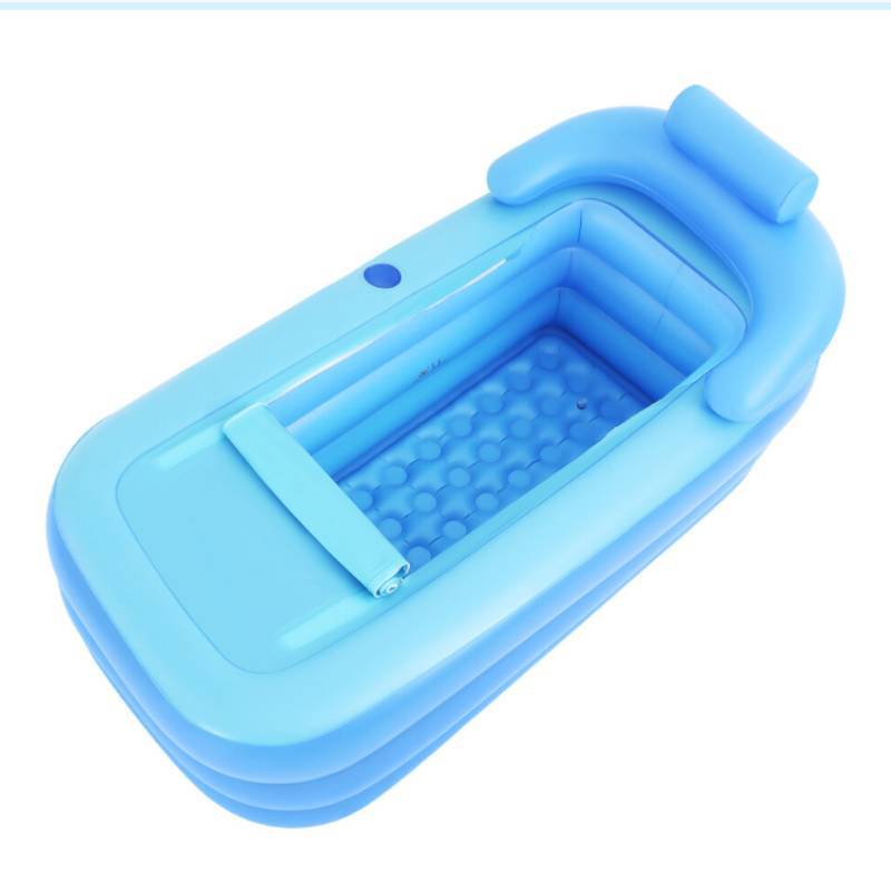 Collapsible Inflatable Bathtub For Adults Home Spa Relaxation