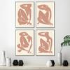 Pósteres de Henri Matisse con desnudos en rosa y azul, arte de pared vintage, pintura en lienzo, imágenes abstractas con cuerpo sexy para decoración de sala de estar