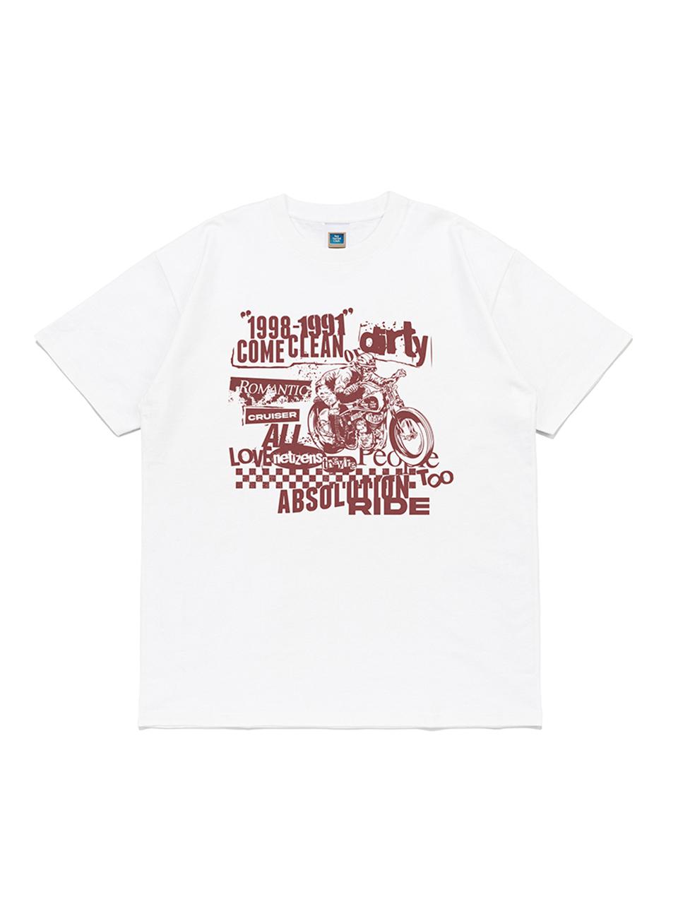 Net Social Club Come Clean Tee (White) White/L