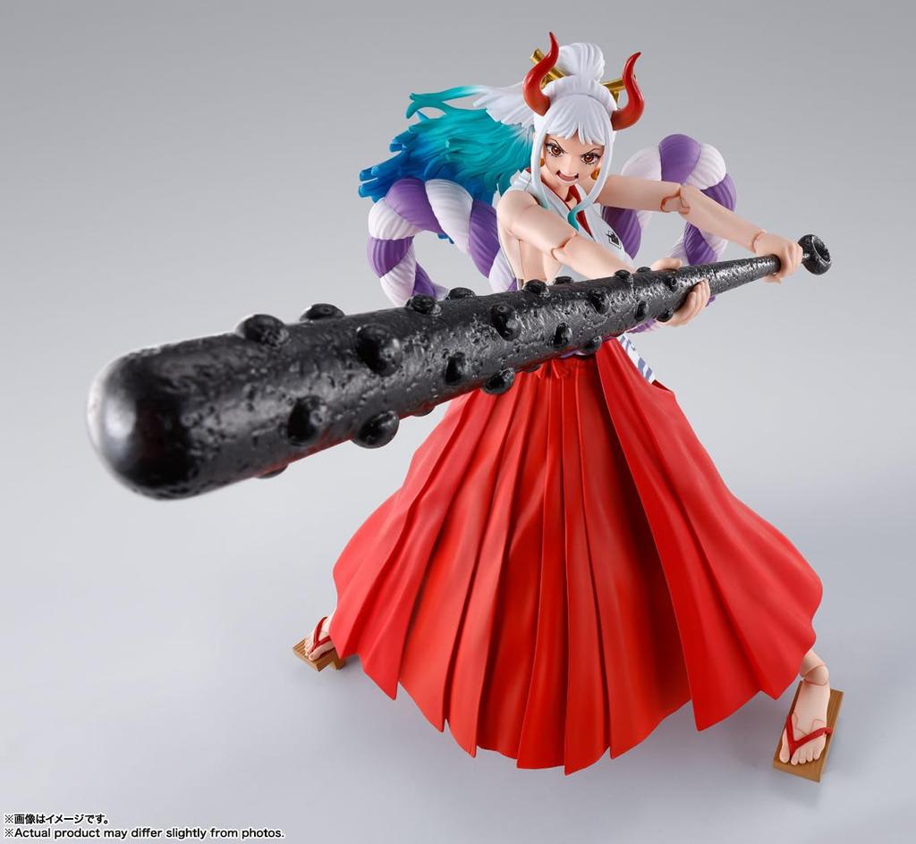 TAMASHII NATIONS S.H.Figuarts ONE PIECE Yamato, přibližně 185 mm, PVC & ABS malovaná akční figurka