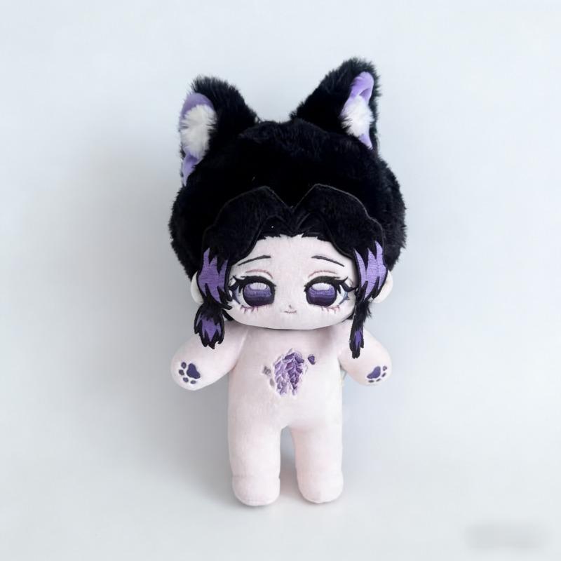 20cm Cotton Doll Kocho Shinobu, Cute High-Appeal Cartoon Character Plush, Demon Slayer Soft Stuffed Doll Peripherals Gift
