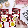 36Pcs Reusable Christmas Party Scratch Off Cards Handmade Gift Coupon Tickets for Birthday Wedding Christmas Celebration