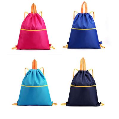 Simple Fashion Riding Storage Bag For Women Drawstring Pocket Portable Sports Bag Outdoor Backpack Drawstring Bag Travel Bag