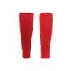 2026 Football Socks Solid Color Integrated Socks Footless Calf Socks with Pockets Bottomless Leg Guards Board Socks