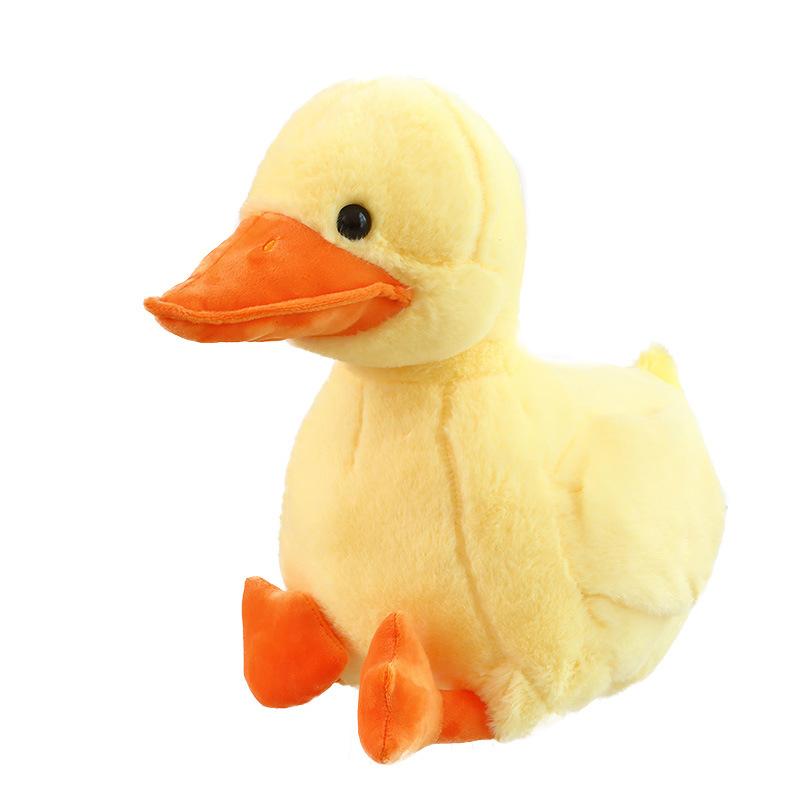 Cute Simulation Little Yellow Duck Plush Doll Little Duck Toy Children'S Company Soothing Doll Gift