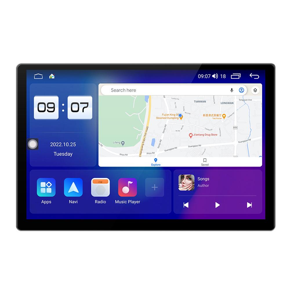 13''  w/Carplay Stereo Radio Head Unit Player GPS For 2014-2018 Chevy Silverado