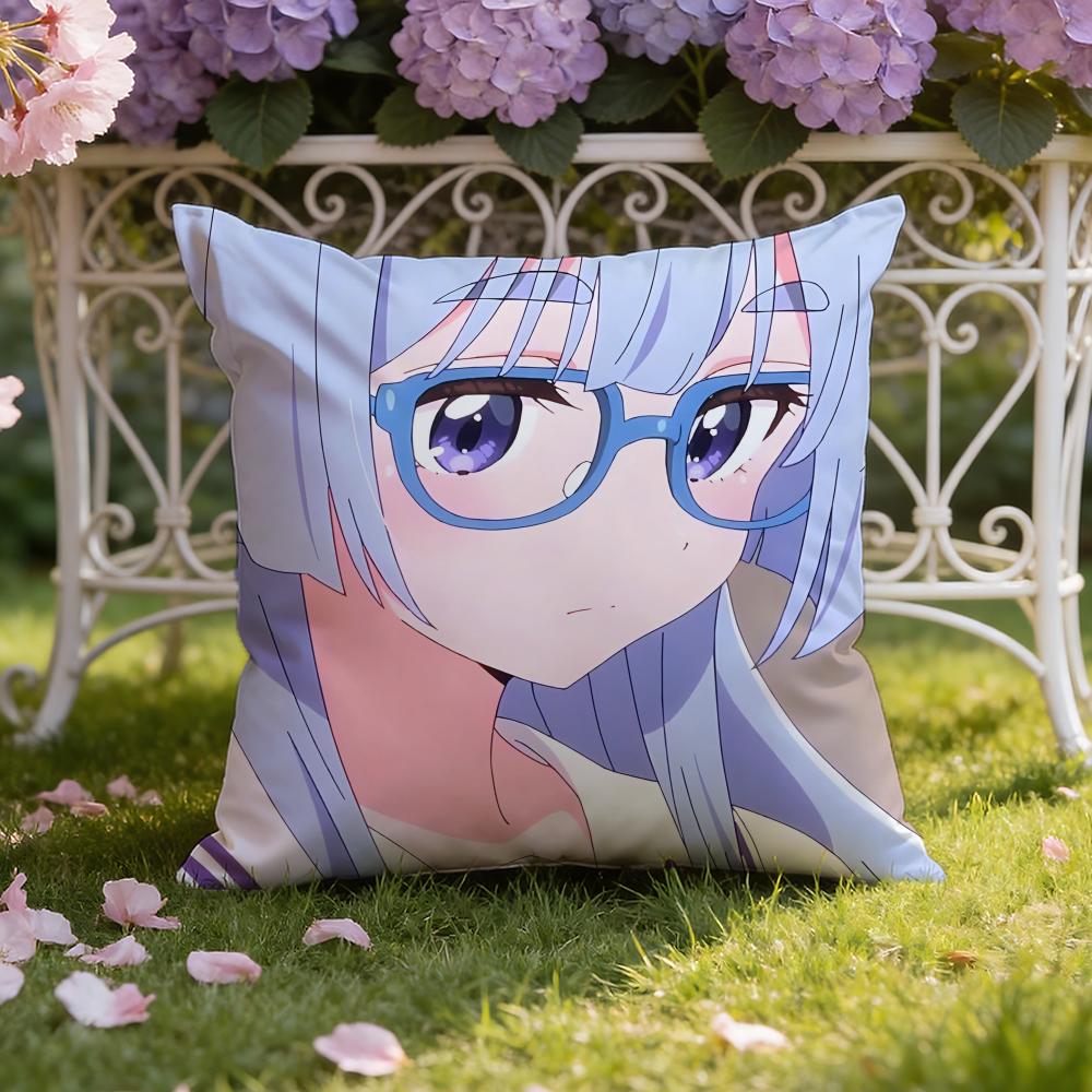 S-Shiunji ke no kodomo tachi Anime Cushion Cover Home & Car Dual-Scene Pillow Cover: Reversible for Premium Comfort