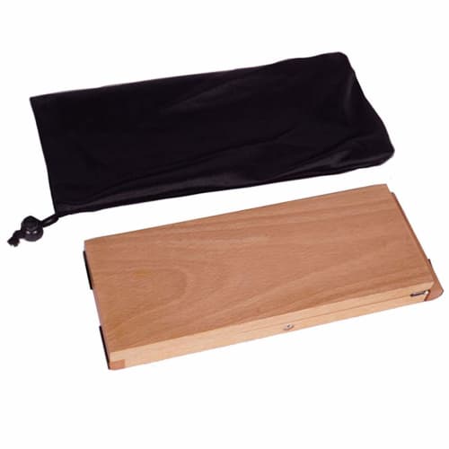 Wooden Footstool GGFS-BW, Solid Beech Wood, Original Product from Gendai Guitar Co.