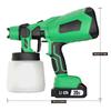 20V Cordless DIY  800ml Mini Brushed Motor 2500PSI Battery-Powered Pressure Feed Spray Painting Electric Paint Sprayer Gun