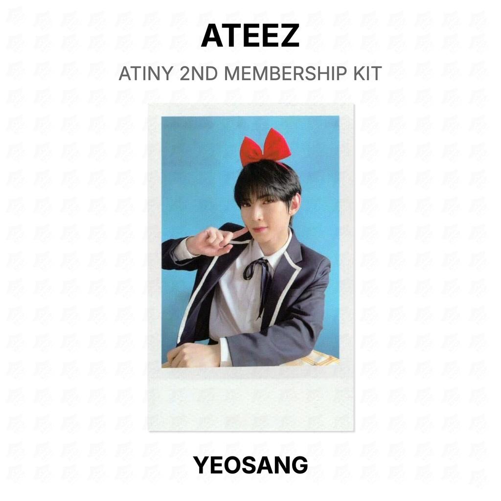 ATEEZ ATINY 2ND MEMBERSHIP KIT Official Photocard