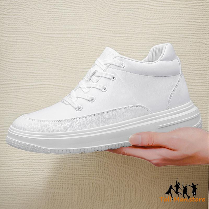 Booster Shoes   Elevator Men Chunky Sneakers Height Increase Insole 6cm Sports Leisure Tall Man