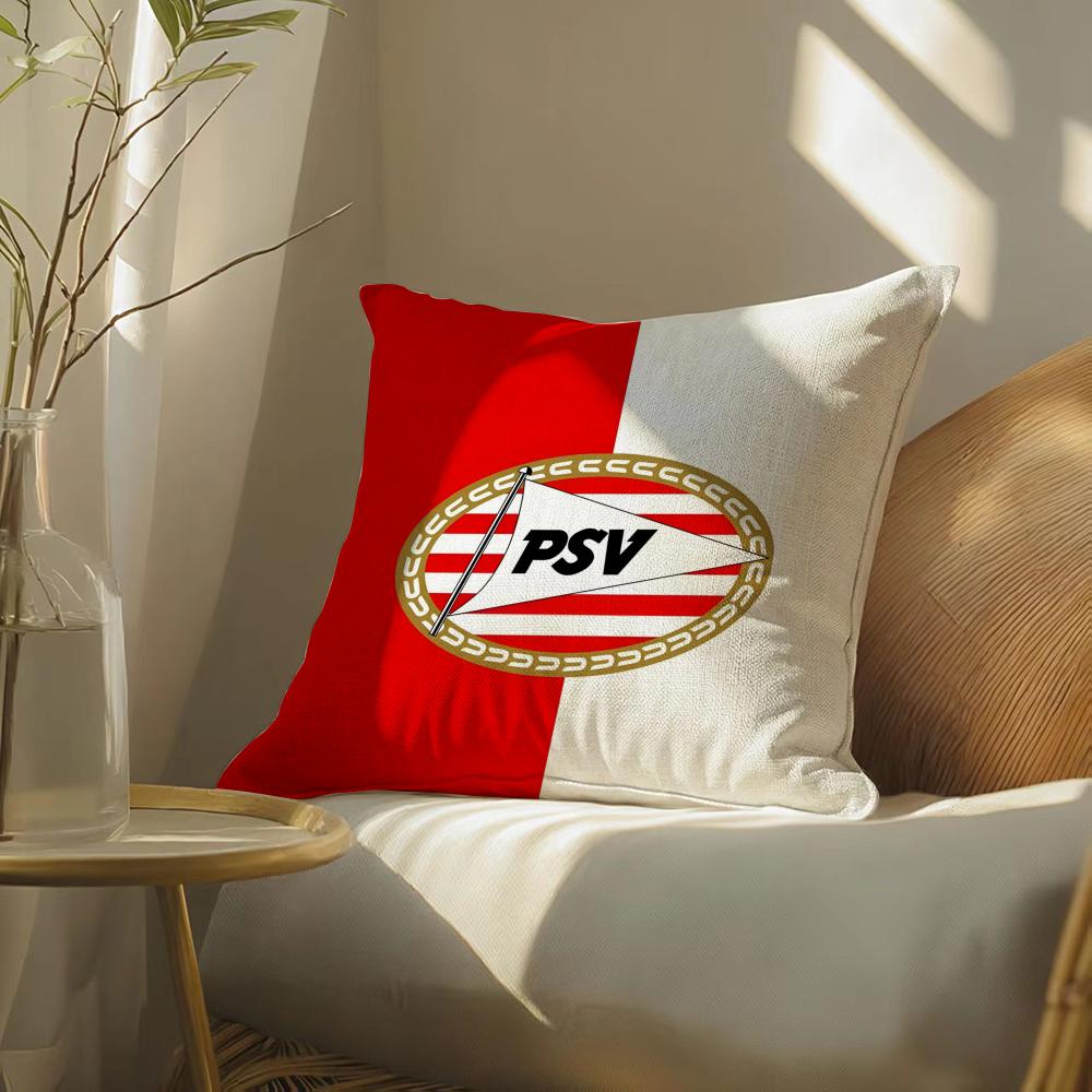 Psve-Eindhoven Kussensloop Kussensloop, Dubbelzijdig Bedrukt, Bankkussen, Slaapkamer Hoofdeinde Short plush 40*40(CM)-1Pcs