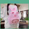 Capybara Plush Cute Backpack With Durable Nylon Fabric For Girls Everyday