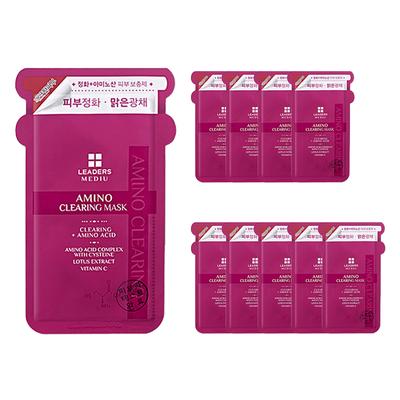 Mediu Amino Clearing Mask Pack, 10 Packs, 1 Pack