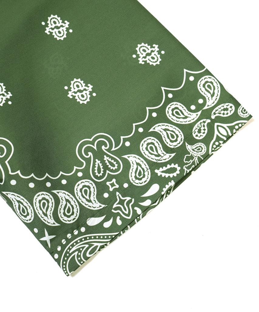 STIGMA 23 Paisley Short Sleeves Shirts Khaki