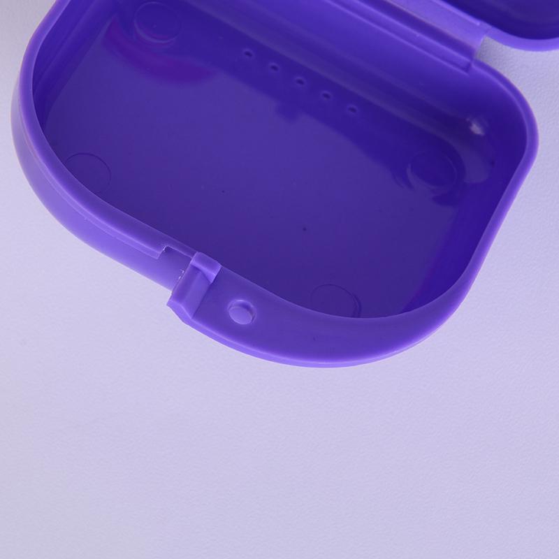 1Pc Dental Orthodontic Retainer Denture Storage Box Case Mouthguard Container