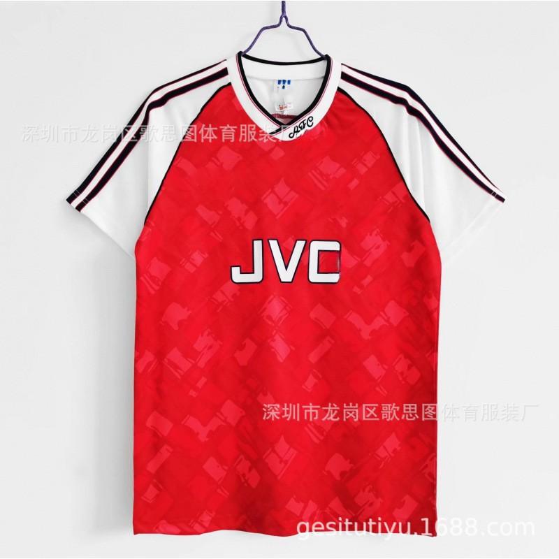 Retro Football Jersey Men Vintage Soccer Shirt Sports Training Top