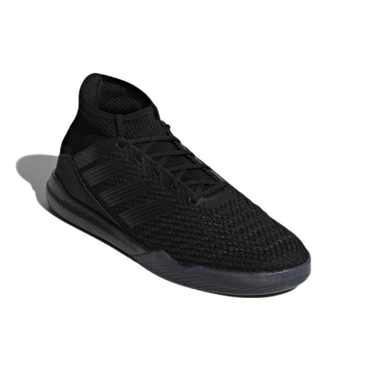 Adidas Predator Tango 18.3 Comfortable Versatile TF (Rubber Studs) Fabric Durable Soccer Shoes Men Soccer Shoes Black CP9299