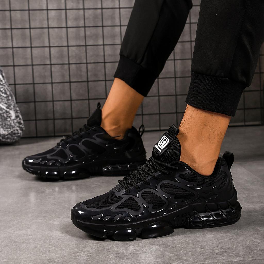 Breathable Air Cushion Running Shoes Fitness Shoes Sports Shoes Casual Mesh Large Size Shoes