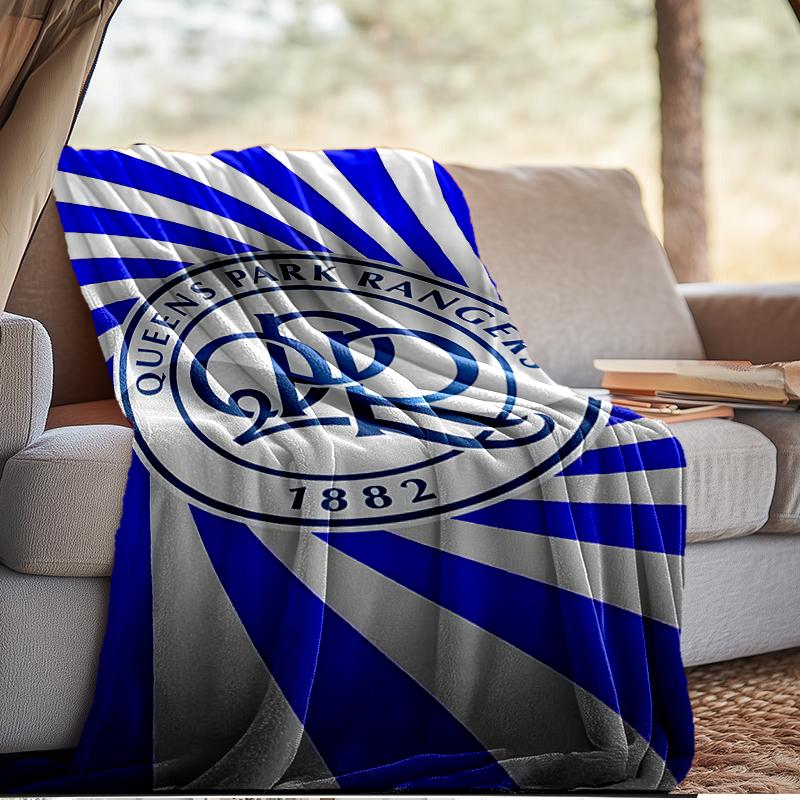 Queen's Rangers Crest Blanket Lightweight Ideal Bedding Blanket Perfect for Travel, Camping, Living Rooms, Offices, Sofas, Fan Christmas Gift