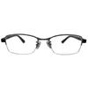 POLICE Vplq51j Frame Only Po Half-rim Square Titanium Mens Glasses 5318
