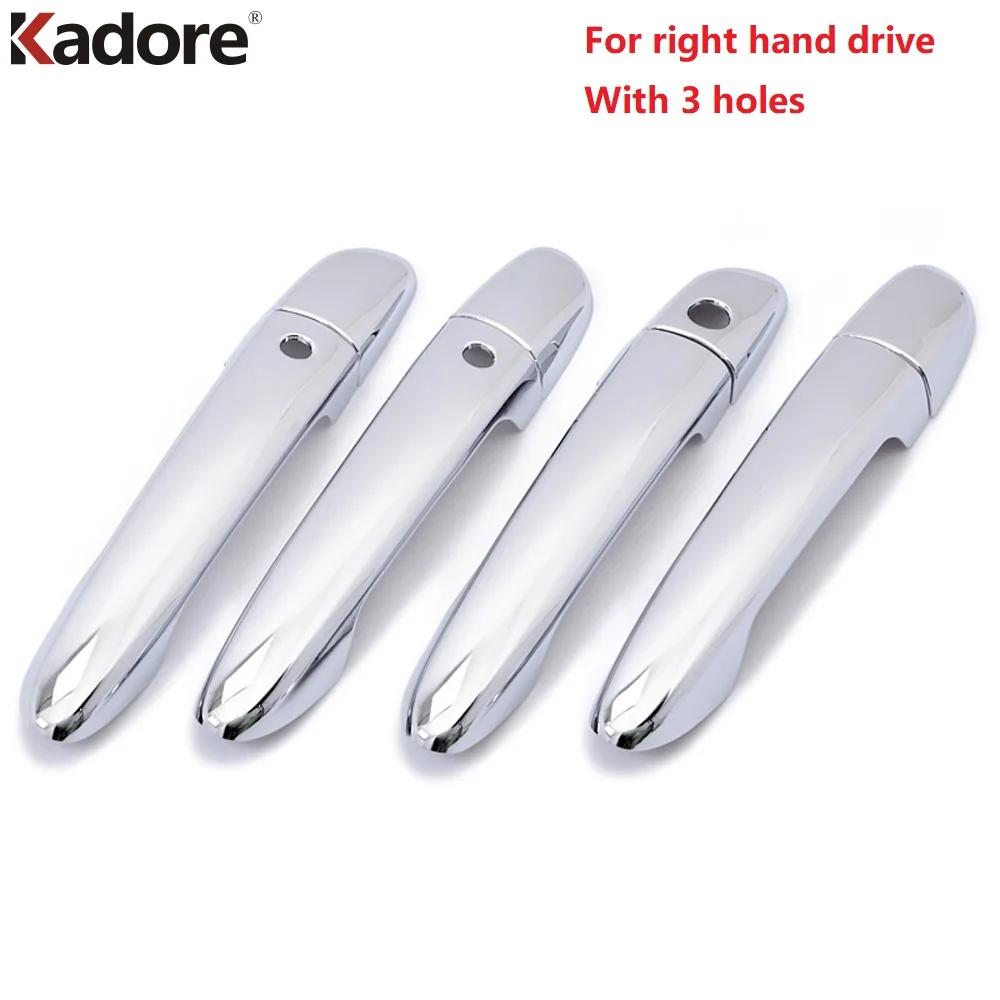 For Mazda 2 Demio DJ 2014 2015 2016 2017 2018 Hatchback Chrome Car Side Door Handle Cover Trim Molding Overlay Frame Accessories