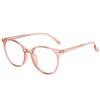 Anti Blue Light Blocking Glasses PC Frame Resin Lens Trendy Clear Computer Glasses for Eye Protection
