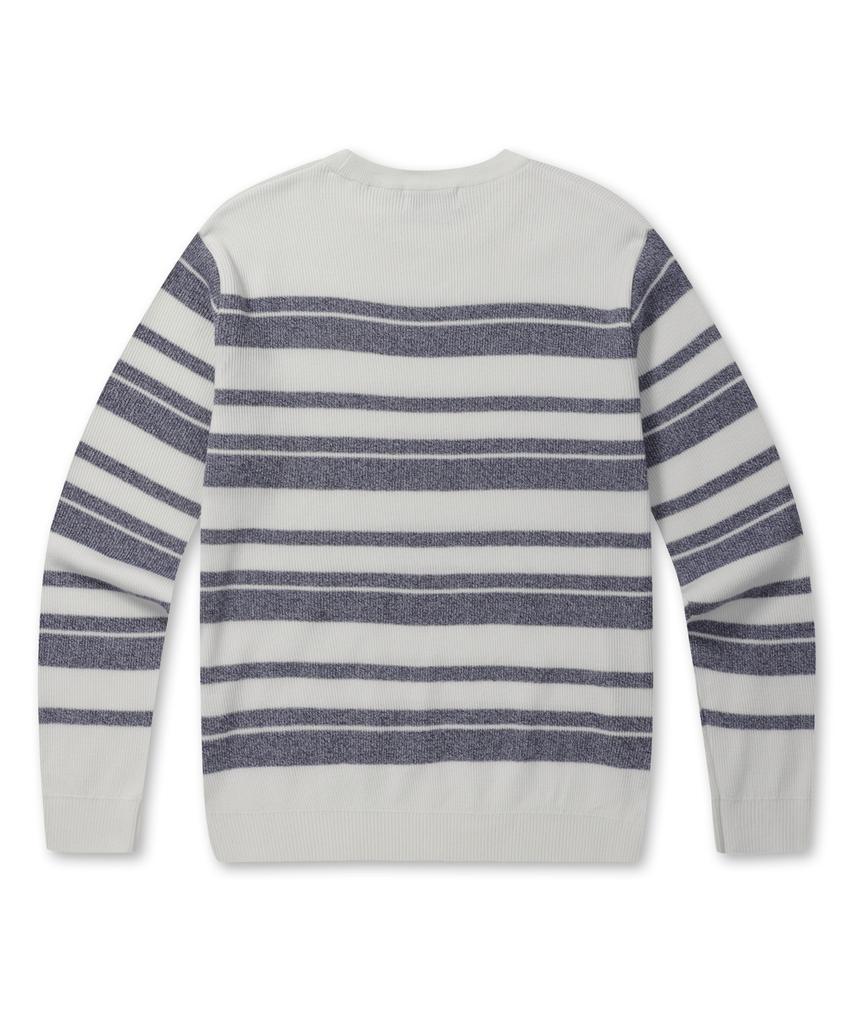 BRENTWOOD [Washable] Modified Block Round Neck Sweater Brwas25361Bux