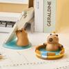 Animal Figurines Capybara Mobole Phone Stand Crocodile Capybara Model Toy  Phone Accessories