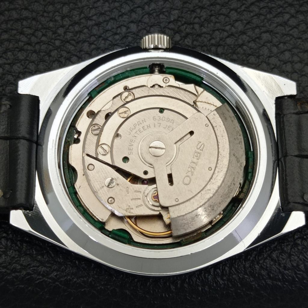 REFURBISHED VINTAGE SEIKO 5 AUTOMATIC 6309A JAPAN MENS SILVER WATCH A440886-9 Sk-a440886-1